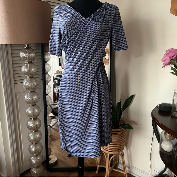 Wrap Nylon Dress - Picture 1 of 4